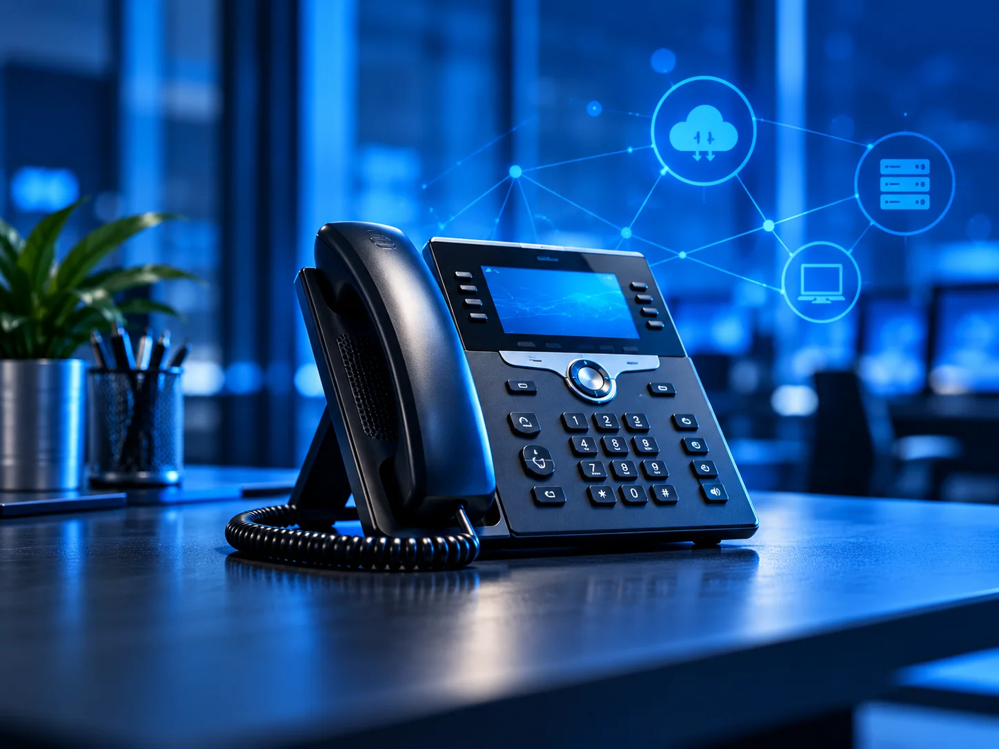 تلفن تحت شبکه VoIP
